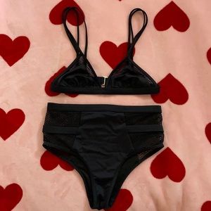 Victoria’s Secret Mesh Swim Bathing Suit Set